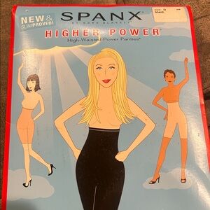 SPANX Higher Power Black Shapewear
